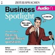 Business Englisch lernen Audio - Umgang mit schwierigen Fragen